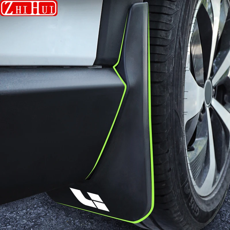 

For Li Lixiang L8 L9 2024 2022 2023 Car Styling Mudguards Plastic Fender Cover Flares Splash Guard Cover Exterior Mud Flaps 4pcs