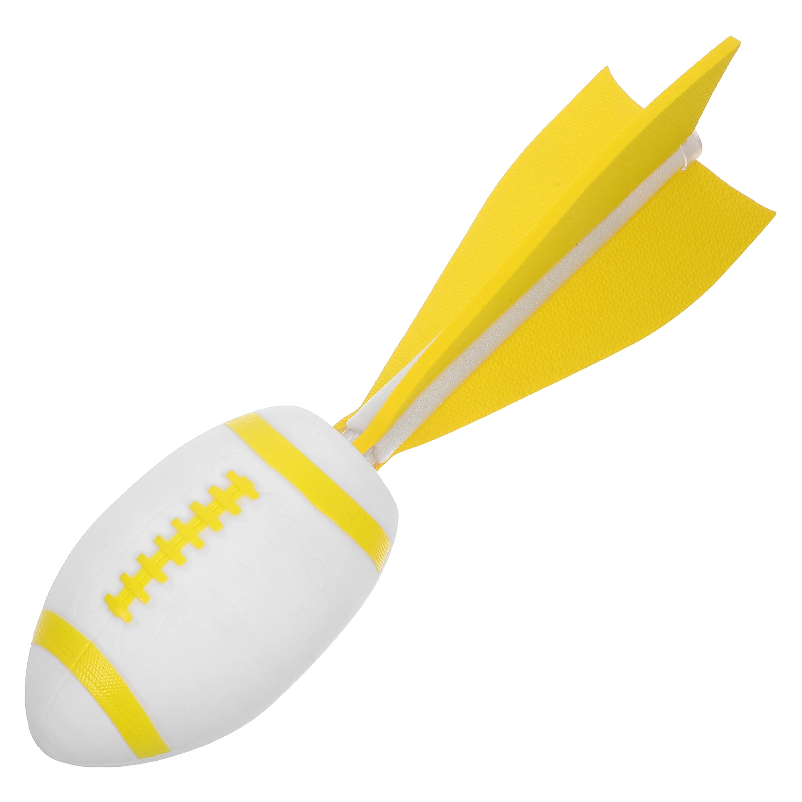 كرة الرجبي الطائرة المتغيرة الألوان المتوهجة ألعاب كرة القدم الداكنة كرات القدم البيضاء لألعاب الأطفال