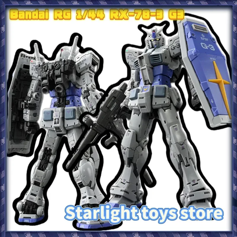 

In Stock Genuine RG 1/144 RX-78-3 G-3 Gundam Ver.2.0 Assembly Model Kit Anime Figuring Action Figures Collection Toy Gift