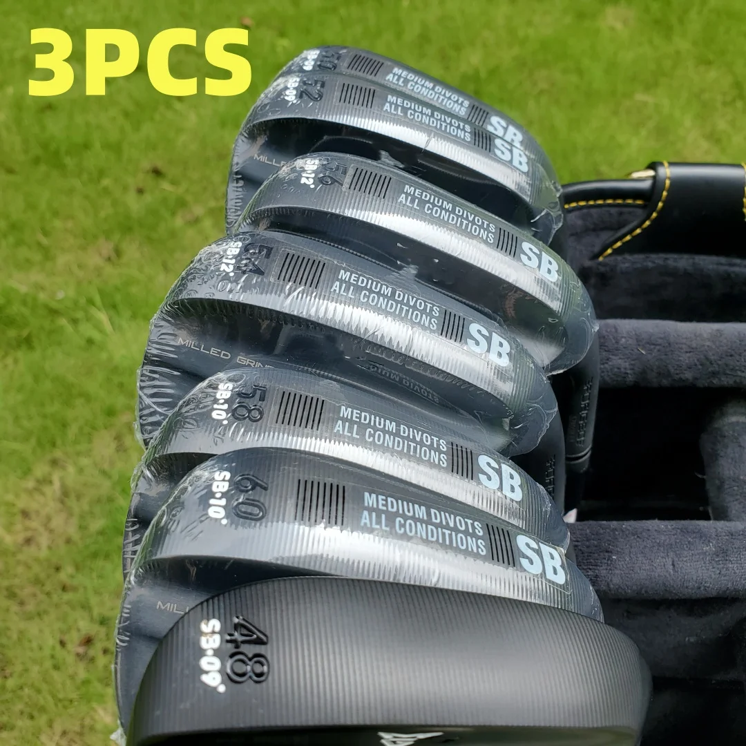 Golf Wedges Set black 3Pcs MG5Golf Wedge Golf Clubs Golf Steel Shaft