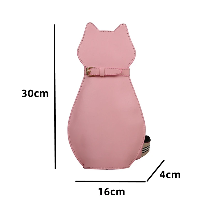 Fun Cartoon Cat Style Purses and Handbags for Women Novelty Handbag Girls Shoulder Crossbody Casual Female Clutch Designer Bag