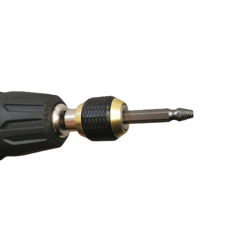 دائم 60 مللي متر الفولاذ المقاوم للصدأ مثقاب تشاك قفل مستقر المضادة للانزلاق المجال مقبض محول بدون مفتاح للحفر اليدوي الكهربائية #1