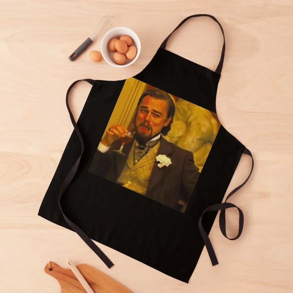 

Leonardo DiCaprio Django Unchained Funny Meme Apron For Cosmetologist Dress Apron