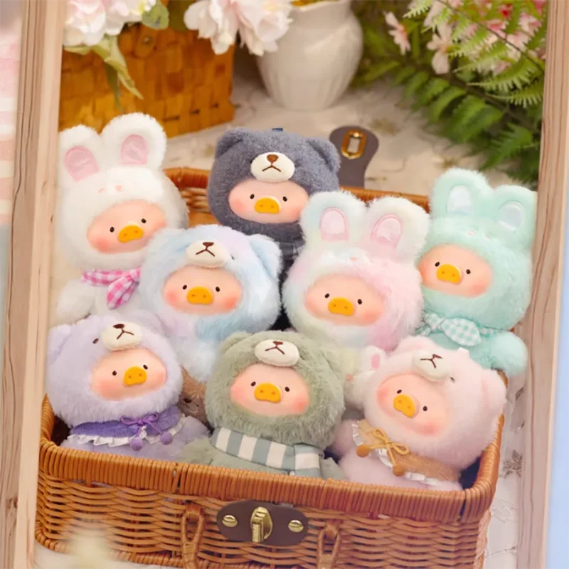 52 brinquedos lulu jeyful time série caixa cega brinquedos kawaii anime figura de ação surpresa caixa mistério bonecas presente das meninas