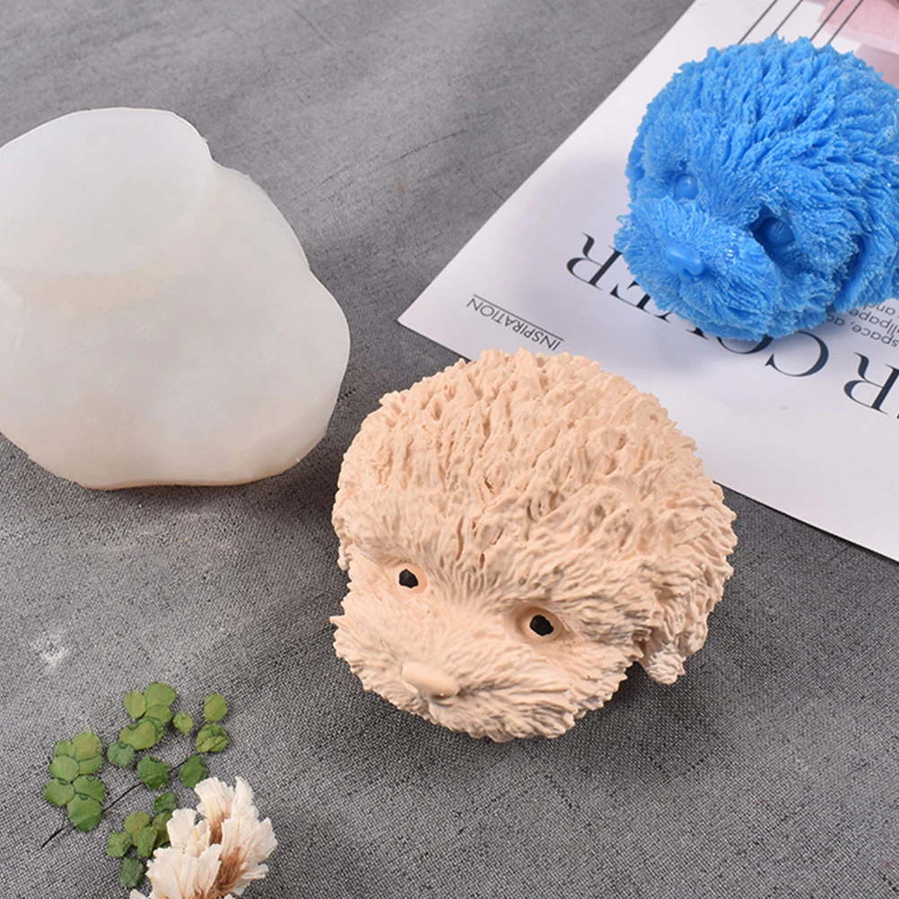 

Dog Head Silicone Mold Casting Animal Molds Desk Decor Party Dog's Shape Jewelry