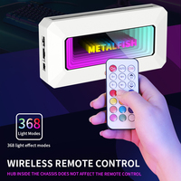 METALFISH ILLUSION SEA ARGB Controller 1 To 8 4Pin PWM For Computer Cooling SYNC CPU Radiator 5V 3Pin LED Light Strip