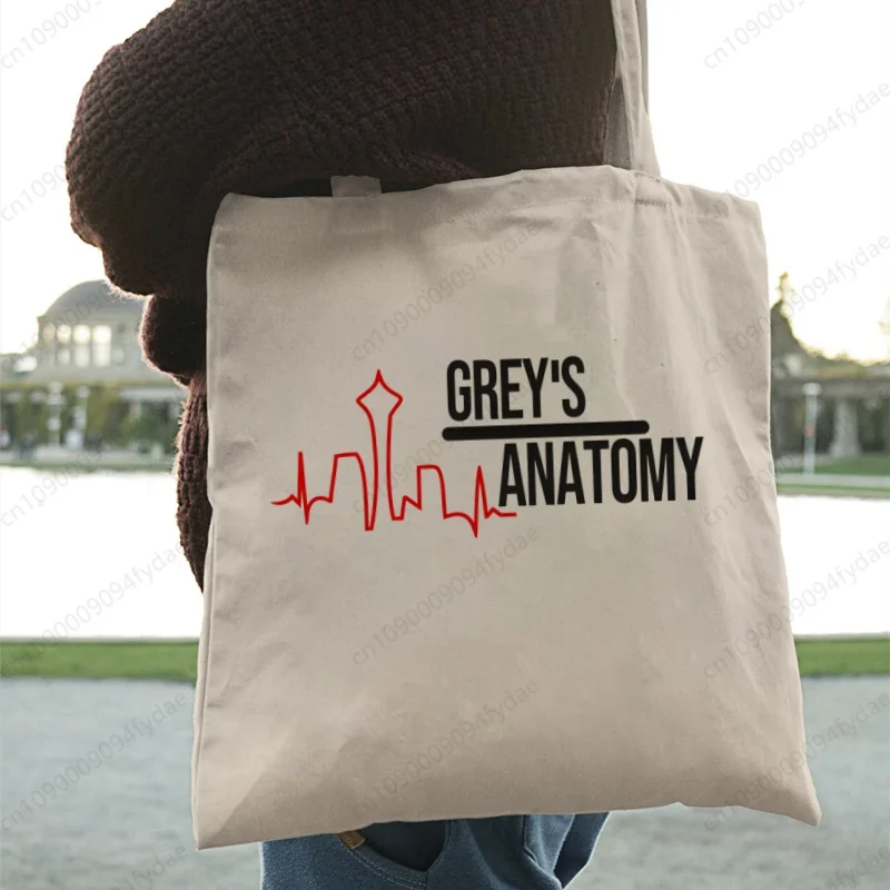 

Сумка для путешествий Greys Anatomy You're My Person Heart Woman, женская сумка для покупок, сумка через плечо, портативная складная сумка, вместительная сумка большой вместимости