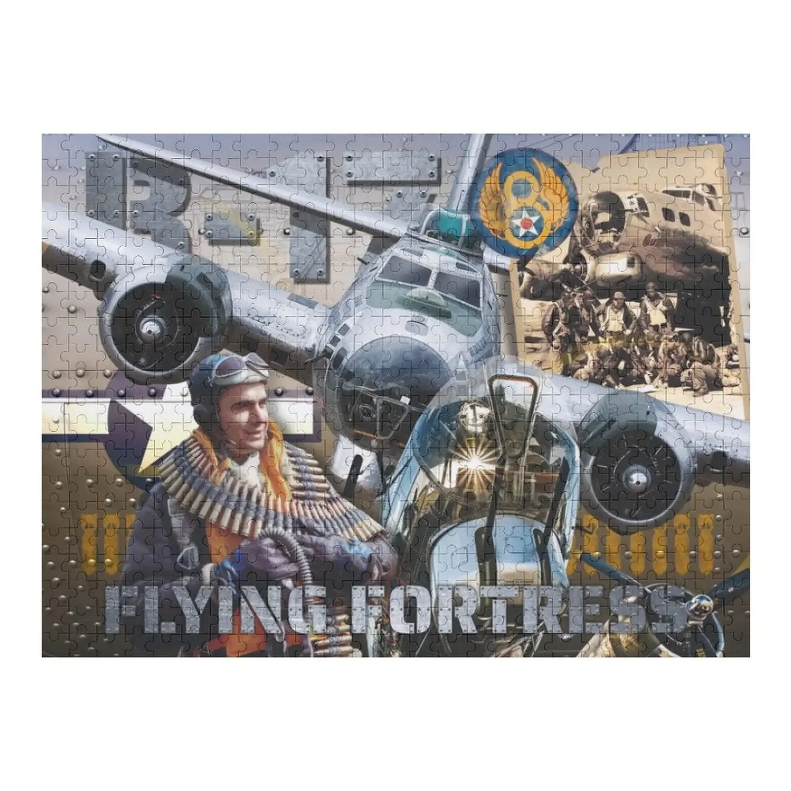 

Пазл B-17 8-й ВВС от Zane. Пазл на заказ, подарки из дерева для взрослых, фото на заказ, персонализированные игрушки-пазлы