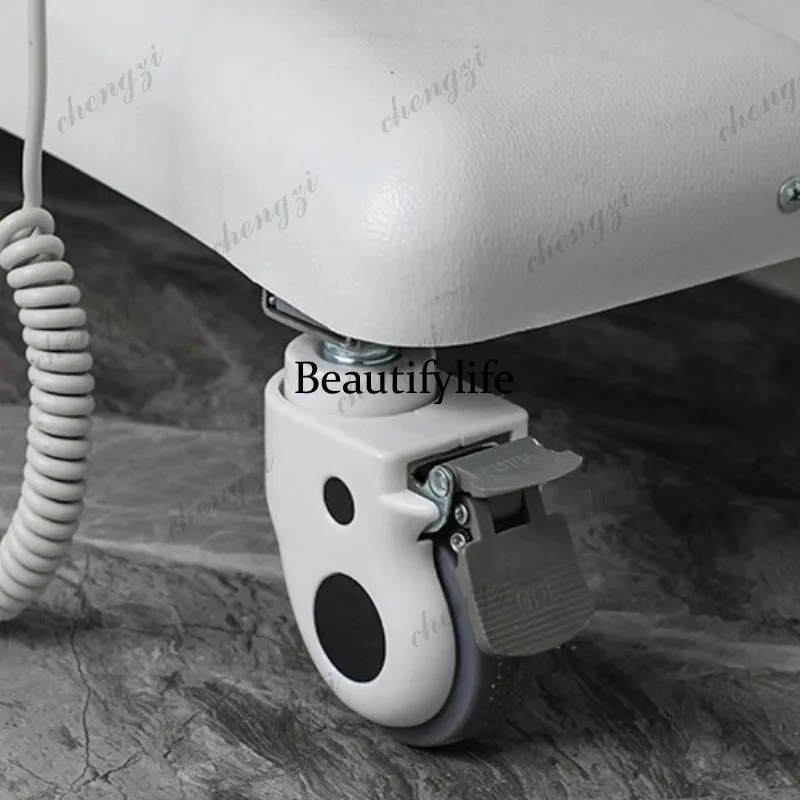 TTT Beauty Speciality Massage Beds Adjust Esthetician Nail Face Massage Beds Ear Cleaning PU Leather Furniture Mesa 4