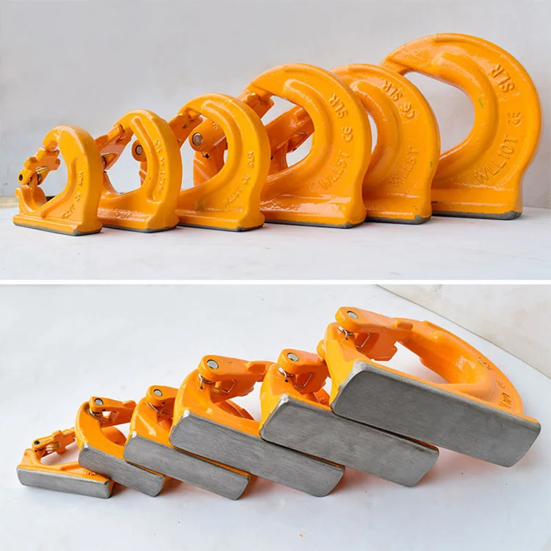 حفارة لحام رفع هوك مقطورة دلو رفع هوك حفارة هوك سحب هوك رفع هوك دلو لحام الخلفي هوك