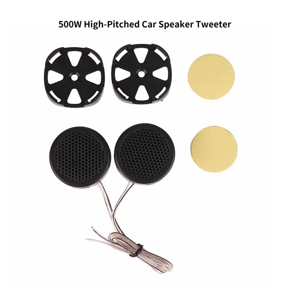 Car Loudspeaker 1 Pair Great Stereo Effect 2KHz-20KHz  500W High-Pitched Car Speaker Tweeter Truck Supply