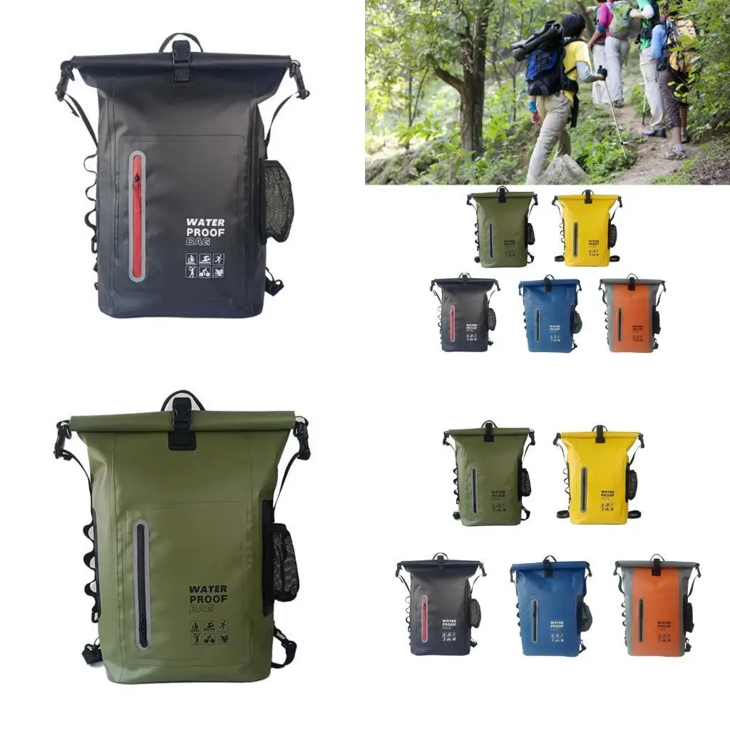 

D46D Hiking Backpacks Scratch Resistant PVC Construction Multiple Organizational Pockets Comfortable For Sports Travel Use