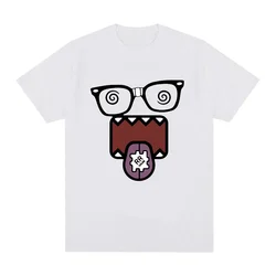 Domo Kun Funny Meme T-shirt Women's casual T-shirt Retro short sleeved oversized Tshirt Top Street wear