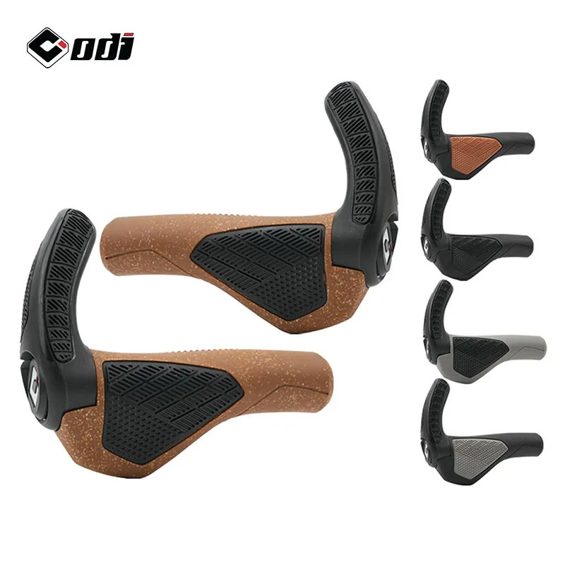 ODI GP3-Pro Ergonomic MTB Grips Comfortable Rubber/Oak Mountain Bike Handlebar Cover Large Pad Lock-on Cycling Racing Parts