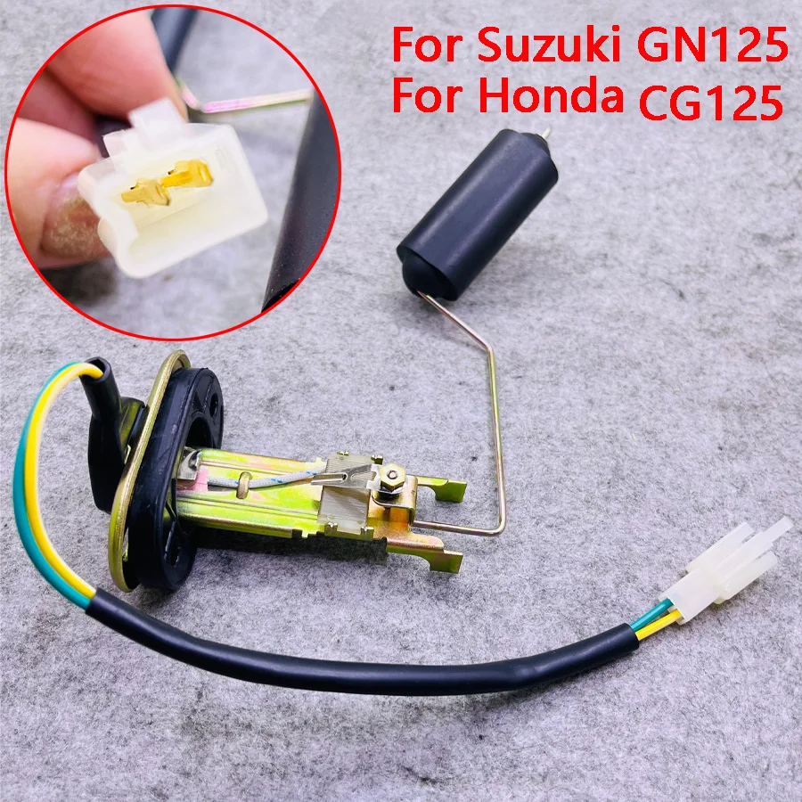 1PC Motorcycle Scooter Gas Tank Level Sensor Oil Float Fuel Gauge Motorbike Accessories For Honda CG125 Suzuki GN125