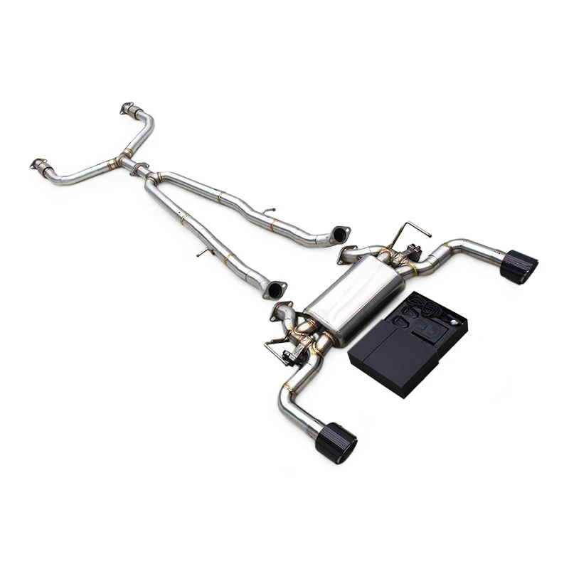

OEM Exhaust System For Infiniti Q50S 3.7L 2014-2018 Stainless Steel Catback Muffler Valvetronic Rebound System