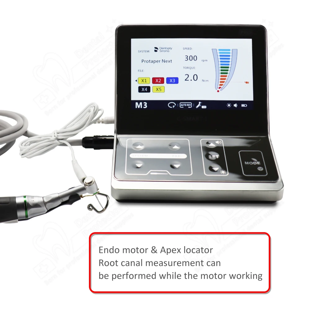 MANDA Dental COXO C-SMART-I pro Endo Motor Smart with LED Lamp 16:1 Standard Contra Angle with Apex locatordent