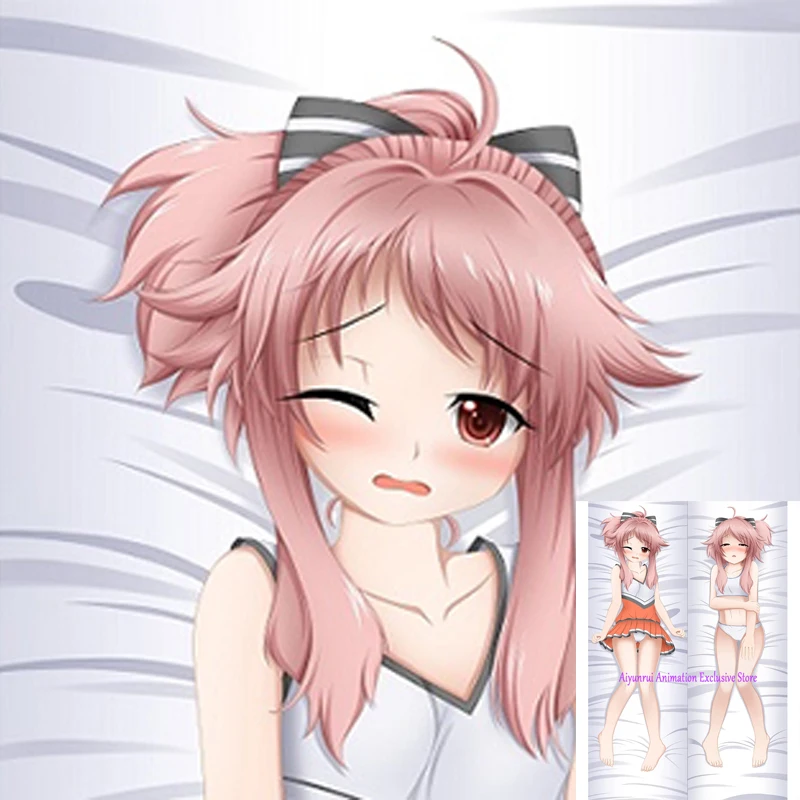 

Anime Dakimakura Pillow Case Anima Yell Sexy and Busty Beautiful Girl Double-Sided Halloween