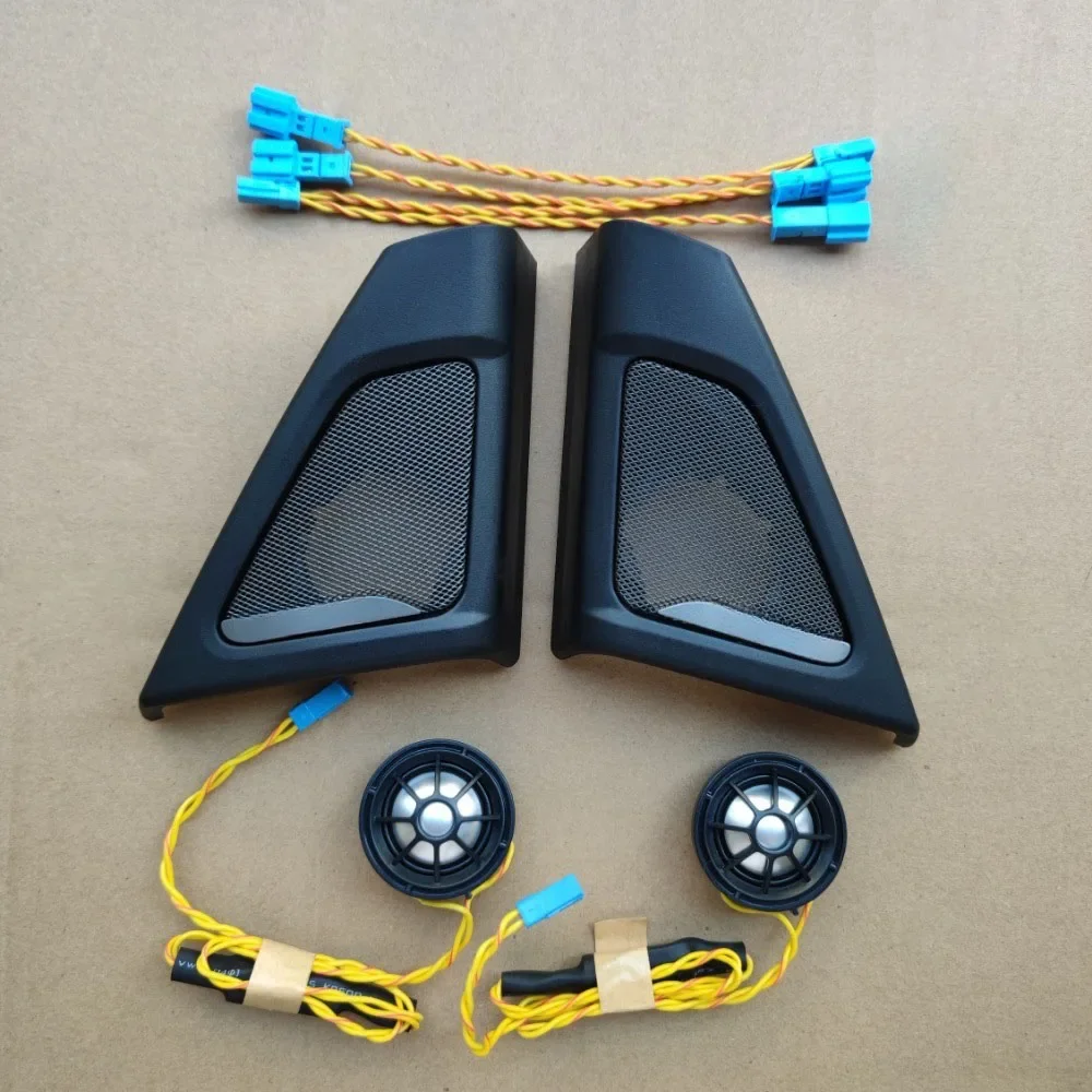 NONE Für BMW F10 F11 5er Autohupe Lautsprecherabdeckung Leistungsverstärker Hochtöner Mitteltöner Subwoofer-Lautsprecher 8