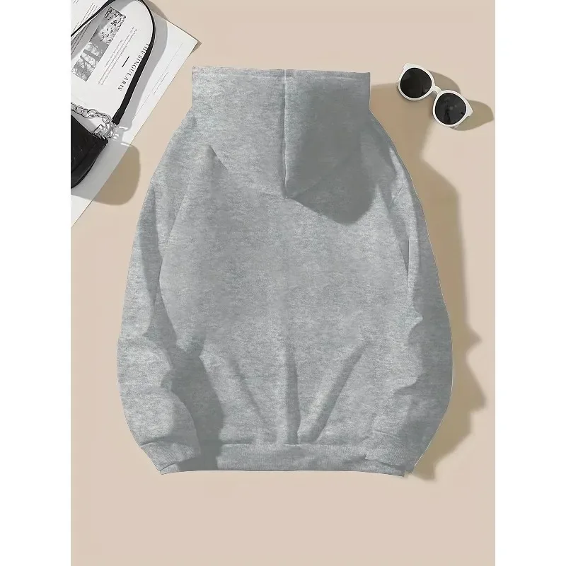 أنا لست قصيرة ، أنا البطريق حجم مضحك الطباعة المرأة مقنعين موضة لطيف هوديس الأساسية عادية هودي الصوف الدافئة س الرقبة الملابس