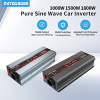 DATOUBOSS DNB/DNG Pure Sine Wave Inverter 1000W 1500W 1800W Solar Power Voltage Converter DC12V To AC220V Portable Car Inverter