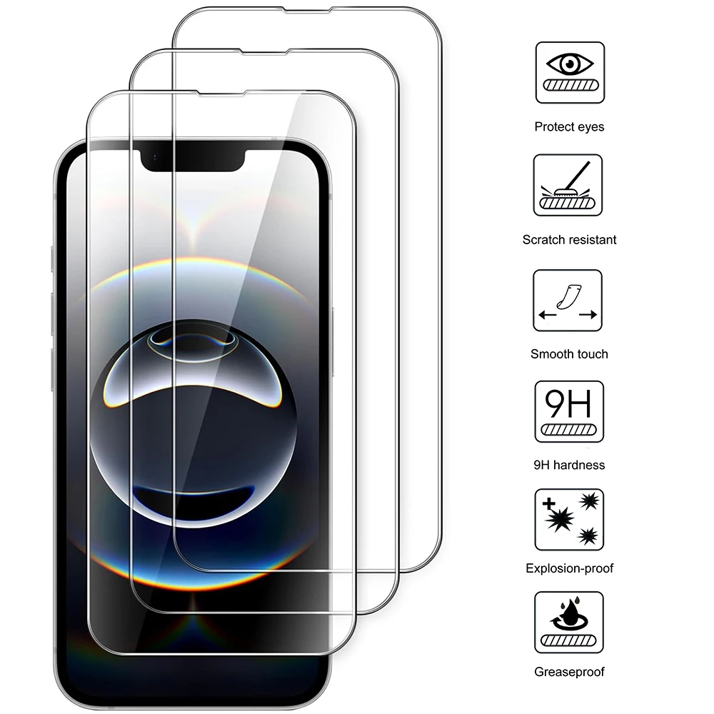 3PCS Protective Tem… - image