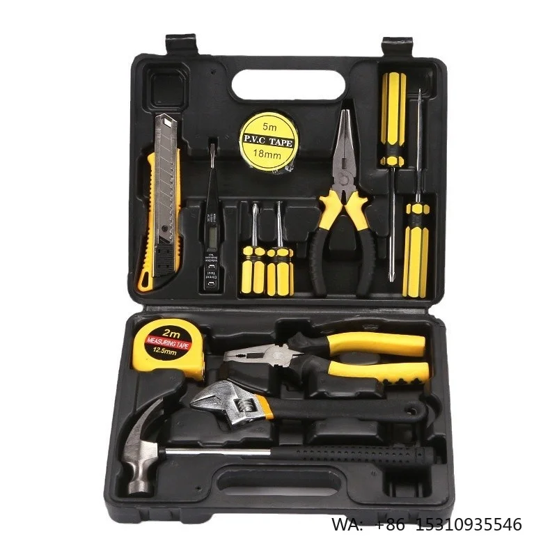 Factory-Direct Ready Stock V-STRONG 126PCS OEM  Set Car-Mounted Manganese Steel Toolbox for Auto Home Repair Drop