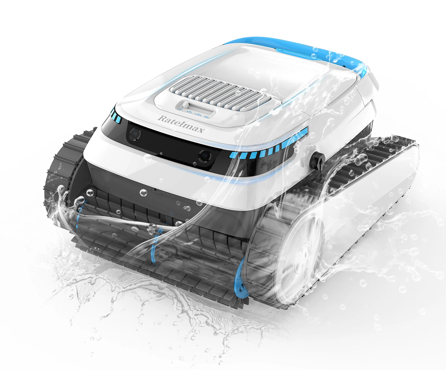 Ratelmax автоматический подводный робот-пылесос робот для чистки бассейна восхождения робот настенный аксессуар для чистки бассейна