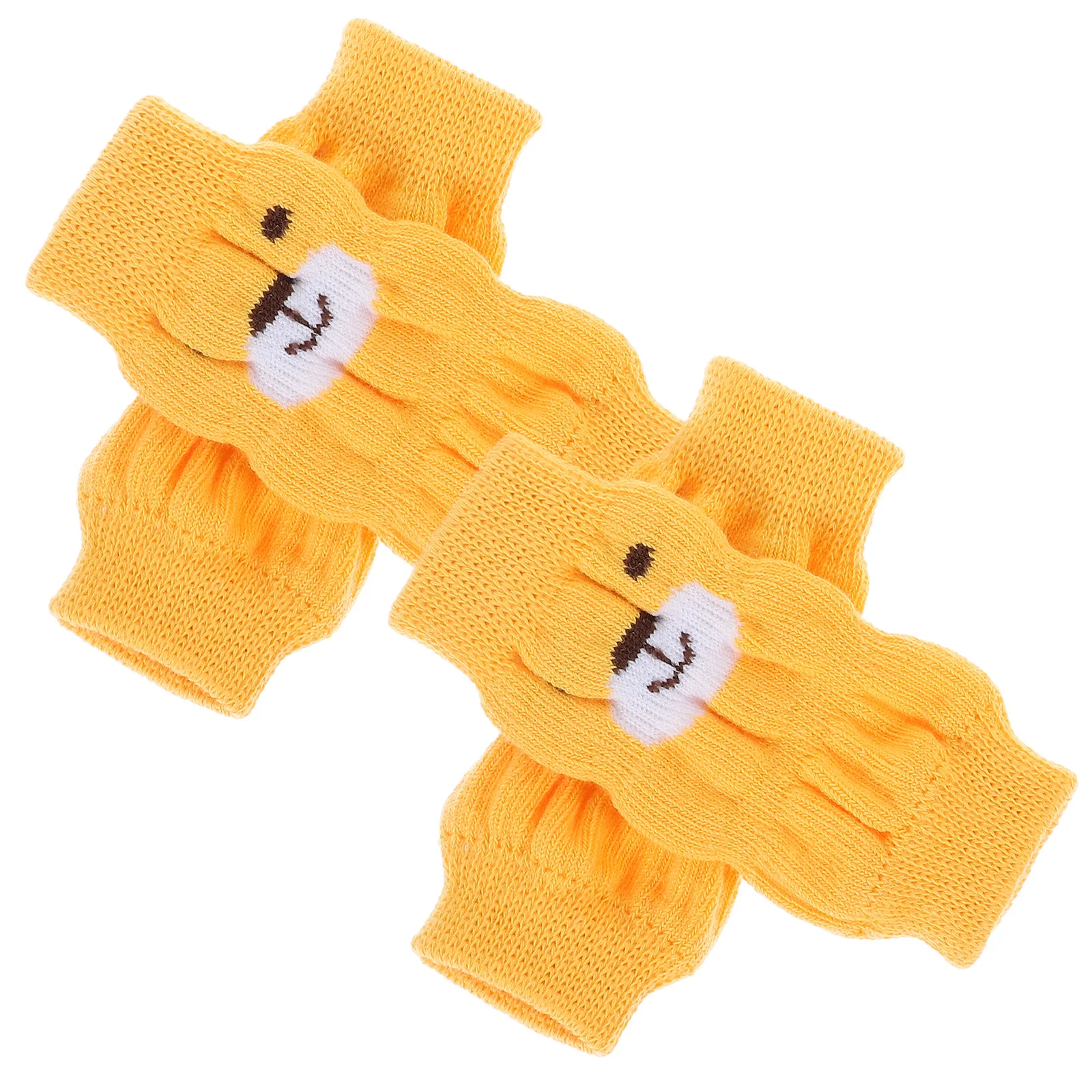 

4 Pcs Dog Leg Socks for Protectors Dogs Warmers Pet Protection Legs Small Wraps