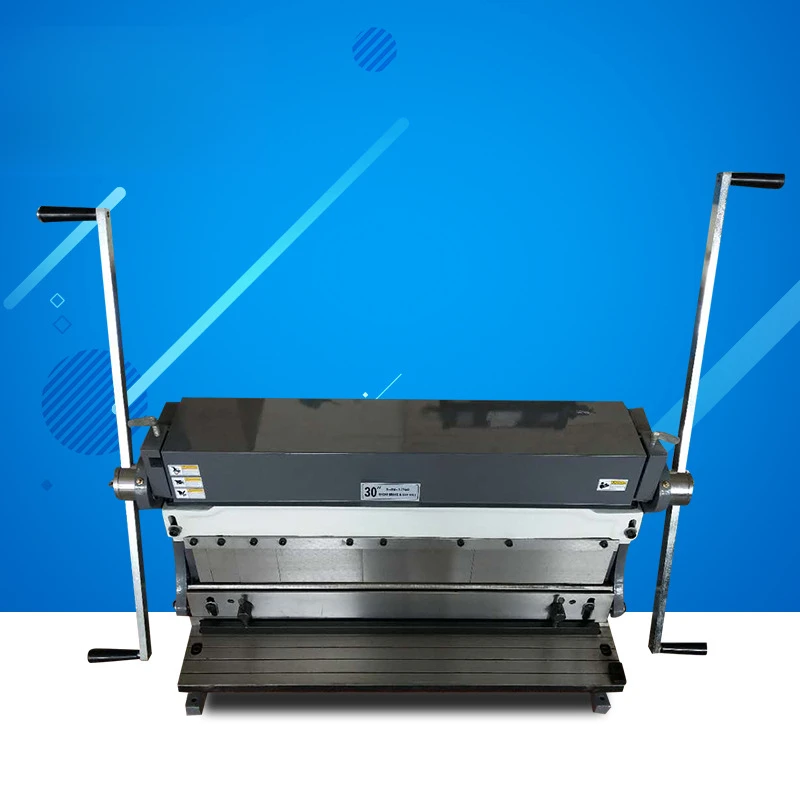 Manual bending machine, small white iron folding machine, galvanized sheet
