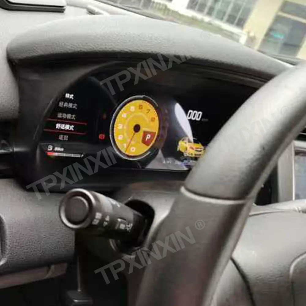 لوحة القيادة الرقمية للسيارة لسيارة شيفروليه ماليبو 2009-2014 لوحة أدوات السيارات قمرة القيادة الافتراضية وحدة رأس سرعة الشاشة