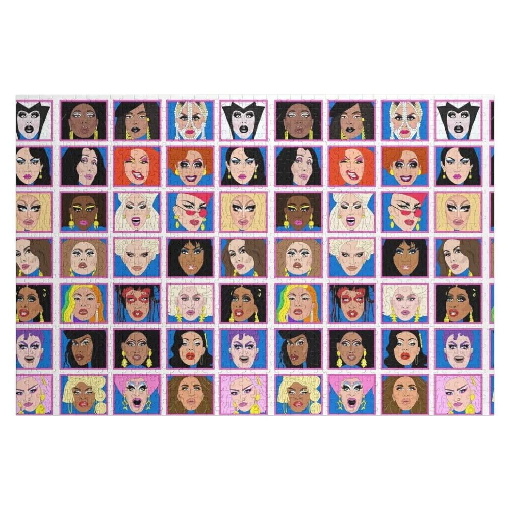 

Drag Race Winners 2021 Jigsaw Puzzle Custom With Photo With Photo Customized Picture Puzzle
