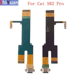 Cat S62 Pro용 USB 충전 포트 플렉스 케이블 커넥터, 플렉스 보드 교체 부품