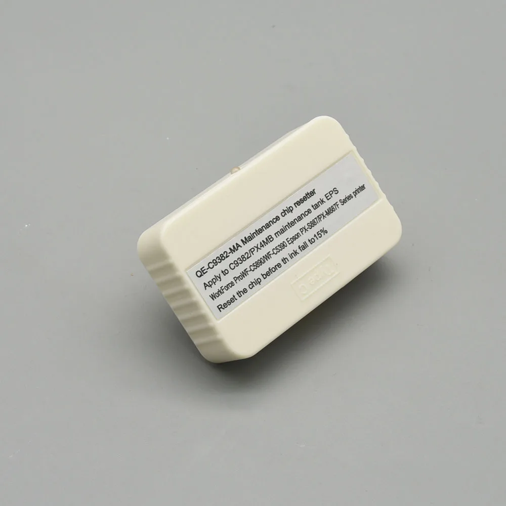 Maintenance Box C9382 Chip Resetter For Epson WorkForce C5890 WF-C5390 C5390 C5890 PX-S887 PX-M887F Printer