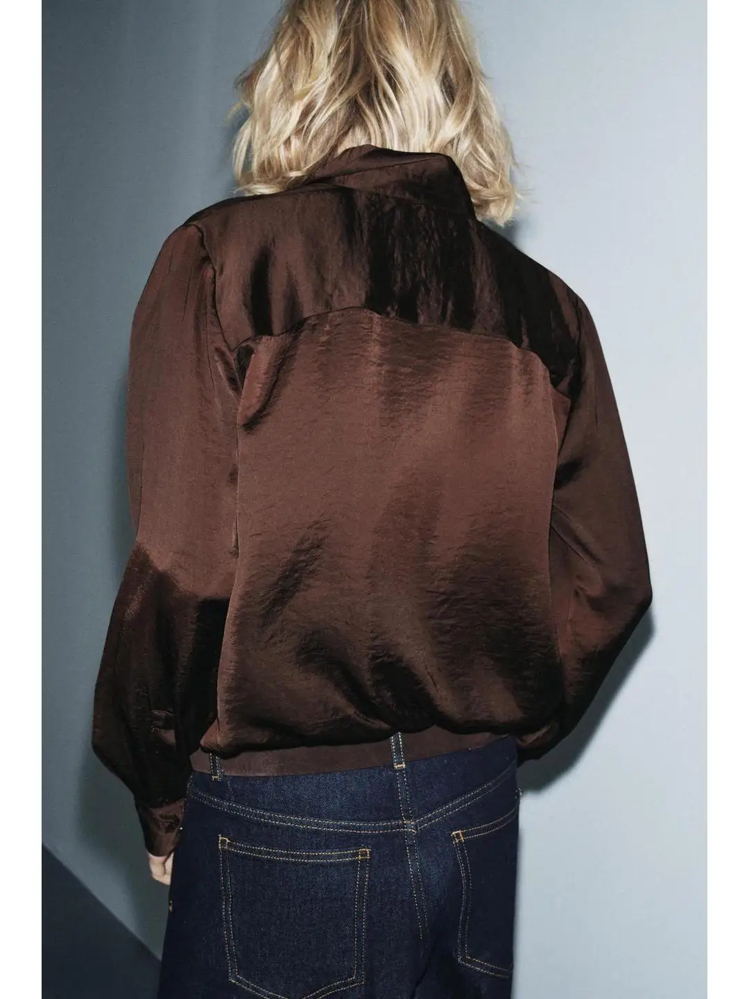 캐주얼 실크 새틴 롱 스커트 여가 출퇴근용 스트레이트 컷 얇은 소녀용 가을 겨울 신상 패셔너블