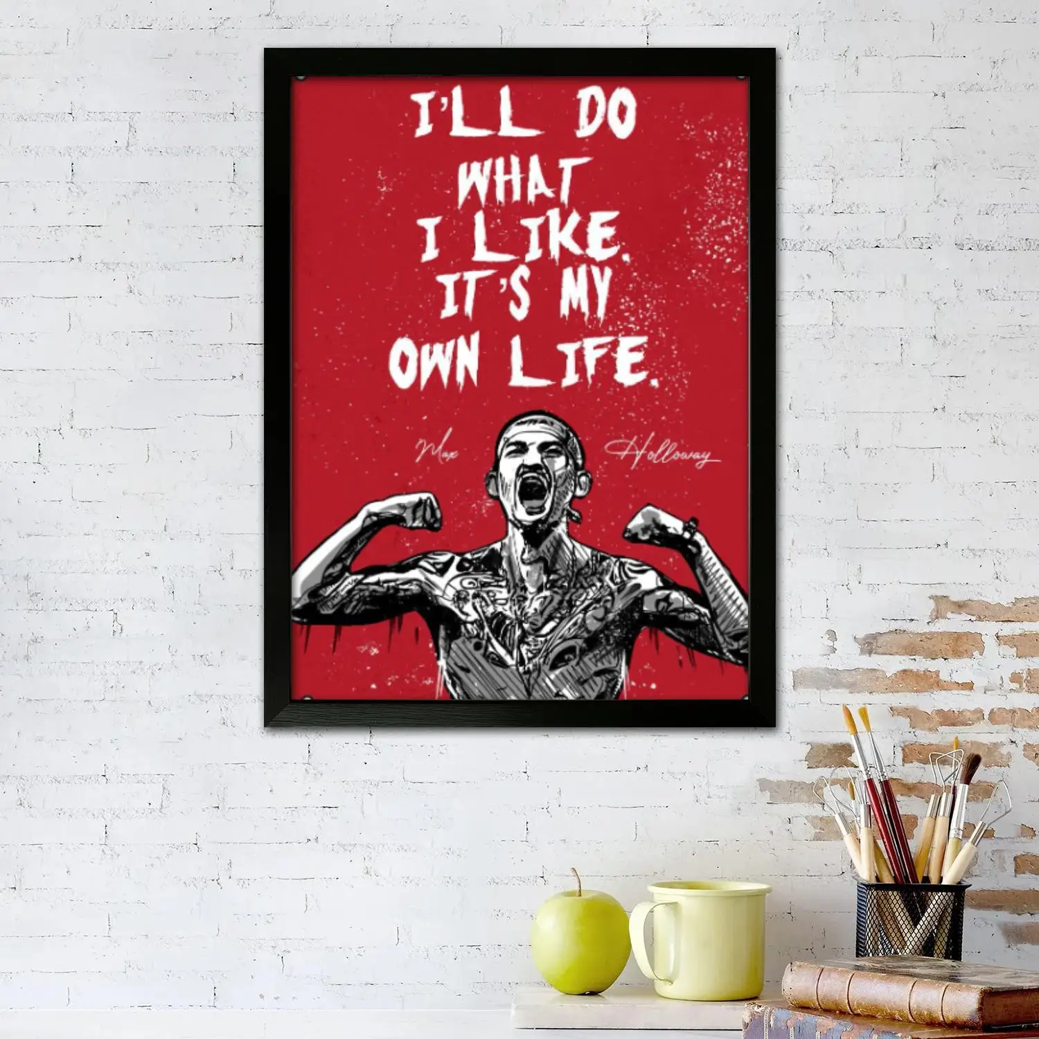 max holloway mixed Canvas Art Poster and Wall Art, Picture Print, Modern Family Bedroom Decor, Posters,Decorative painting