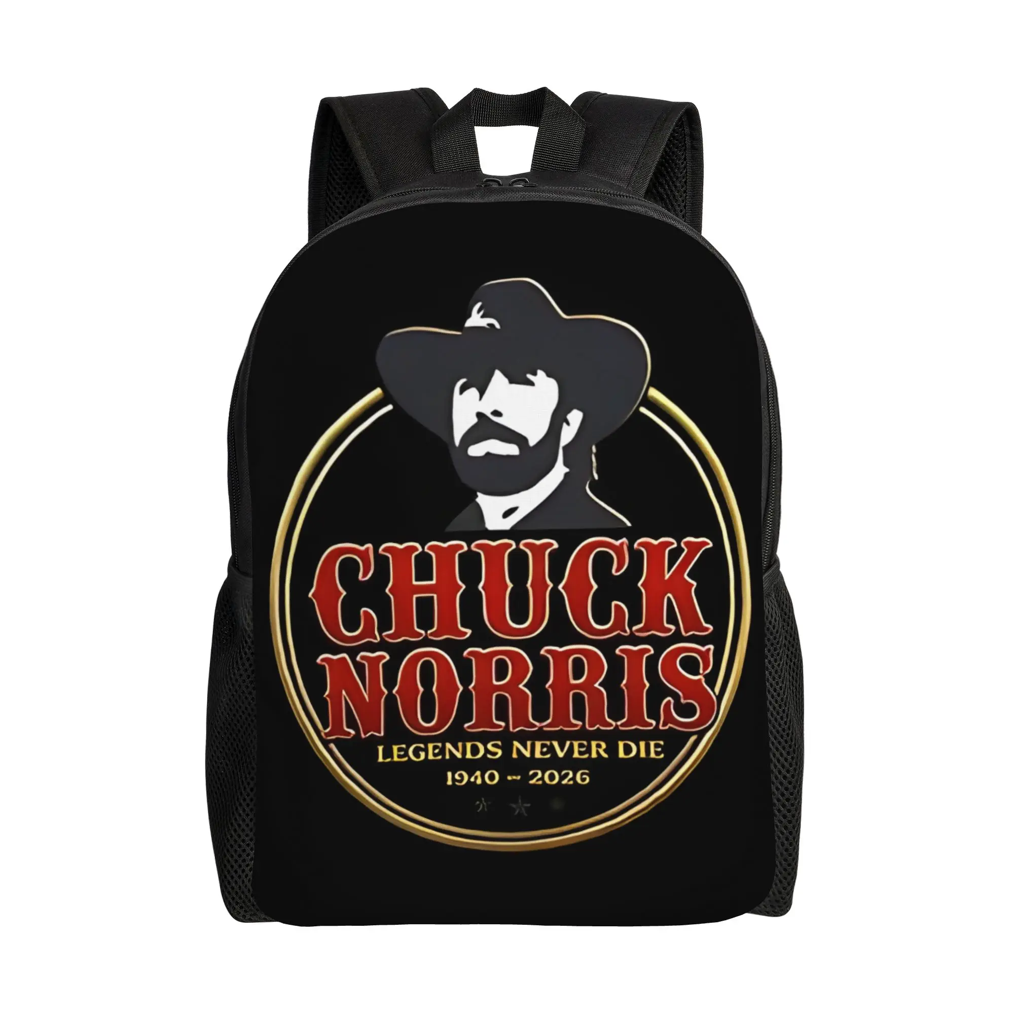 Back to school season Good Quality Chuck Norris Legens Never Die 1 Laptop Bag Chuck Norris For Women Book Pack Backpack