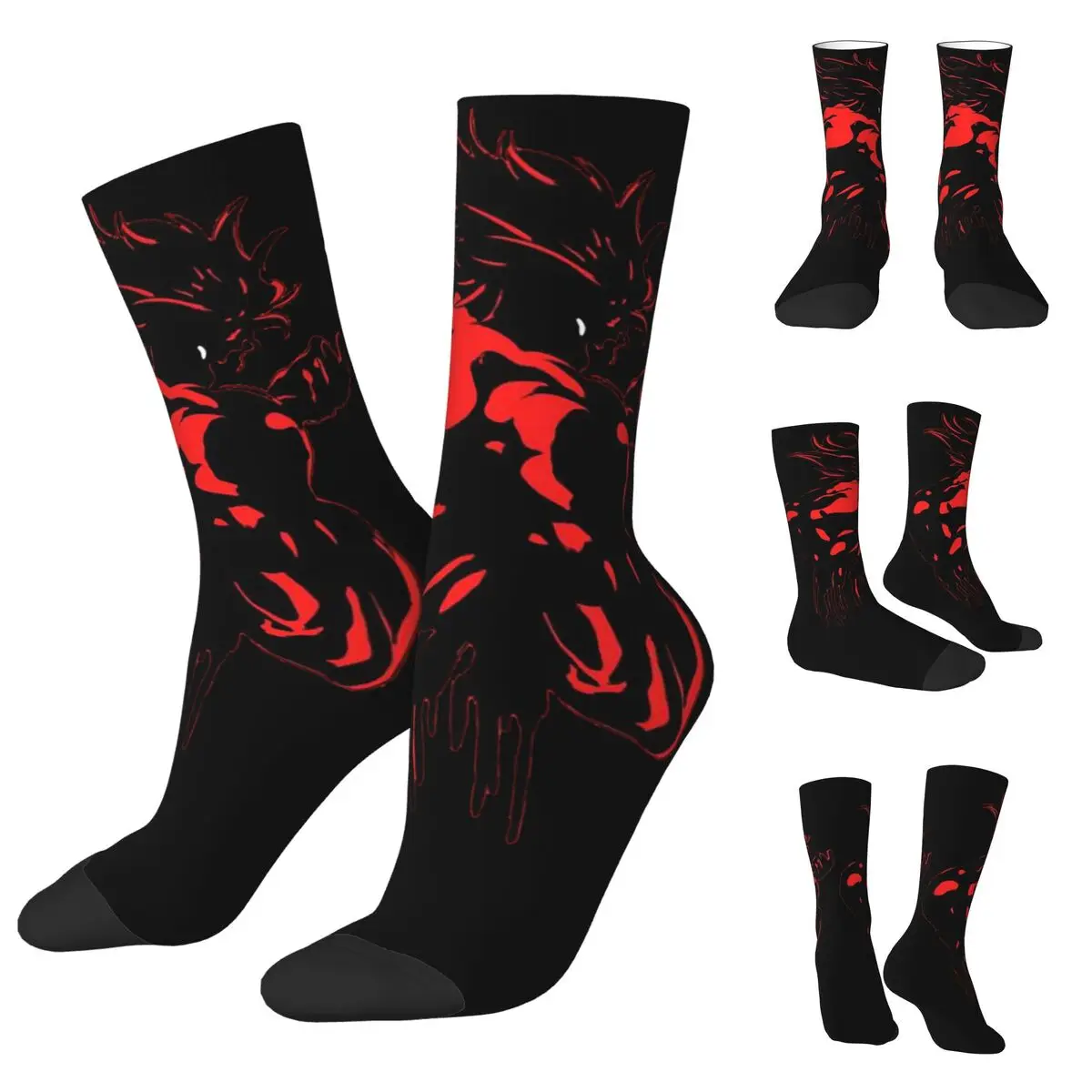 Baki Hanma The Grappler Men and Women printing Socks,fashion Applicable throughout the year Dressing Gift