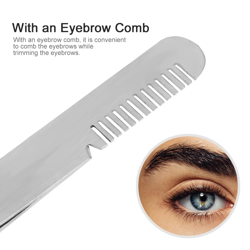 Pincettes de maquillage pour sourcils, en acier inoxydable, pour épilation du visage, outil de beauté, outils de maquillage