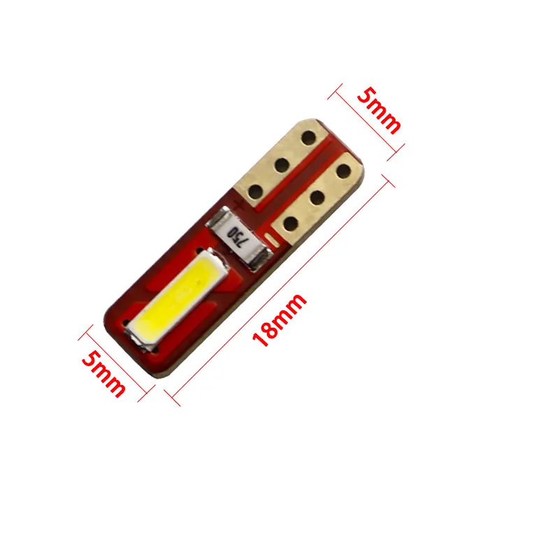 10 قطعة السوبر مشرق CSP 2SMD السيارات أداة مصباح W5 T5 LED لوحة القيادة الاحترار مؤشر للسيارة الداخلية حالة جديدة W3W W1.2W