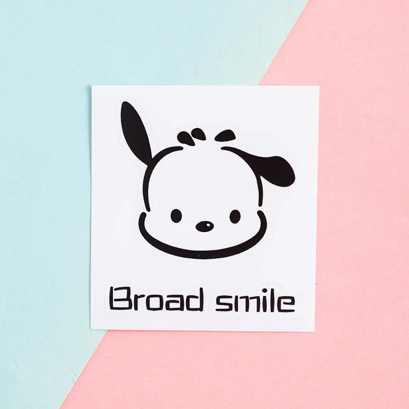 10 قطعة ملصقات مرحبا كيتي لطيف الكرتون معزول الكؤوس كتاب ملصقات سطح المكتب اكسسوارات النساء لوازم طالب الهدايا بالجملة