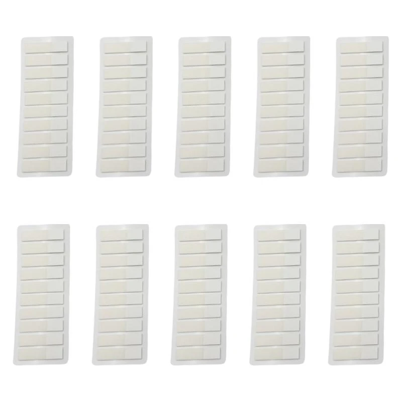 DXAB 120pcs White Clear Pet