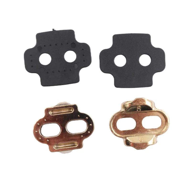 Bicycle Locking Pedal Plate Adapter Converter Clipless For MTB Mountain Bike Pedal SPD Shoes Adapter Cleats Bicycle Accessories