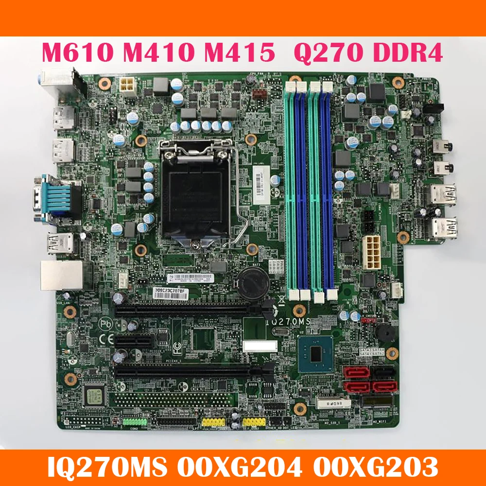 Desktop Motherboard For Lenovo M610 M410 M415 Q270 IQ270MS DDR4 00XG204 00XG203