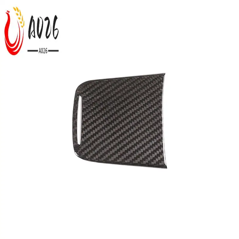 

A026-For Porsche 718 911 2012-2019 Dry Carbon Fiber Central Control Storage Box Cover Trim Sticker Decoration Car Replacement