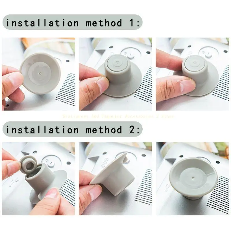 Base Base Base Base Base Base Base Bracket 4pcs لتبديد حرارة دفتر الكمبيوتر #4