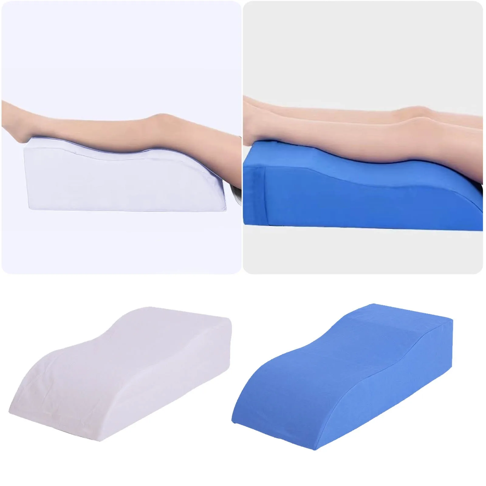 

S Shaped Lower Limb Roll Over Foot Pad Leg Position Pad Cushion Pads Relieve Of Varicose Veins Leg Fatigue Memory Foam Pillow