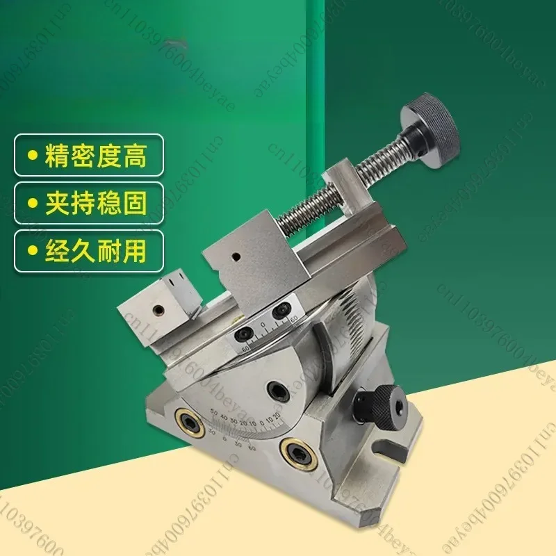 VUA-3/40,000 Precision Vise Adjustable Angle Flat Mouth