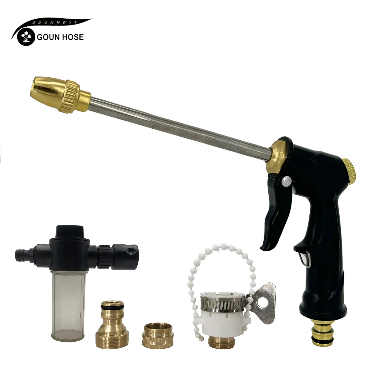 

Автомобильный пистолет-распылитель для пены, длинная стержневая насадка высокого давления, спрей для мойки автомобилей, инструменты для чистки автомобиля, сада, инструменты для чистки