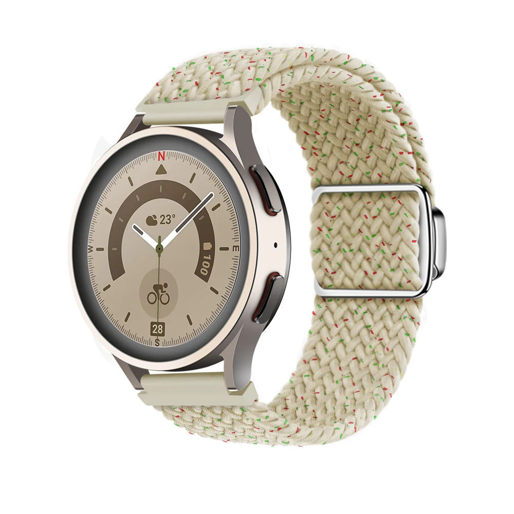 20mm 22mm Nylon Strap for Samsung Galaxy Watch 3/4/5/6/Classic Magnetic Bracelet Huawei Watch 4/Pro GT 2 3 Amazfit GTR/GTS Band